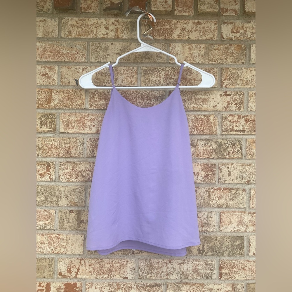 Purple tank top
